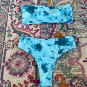 Tie dye bikini